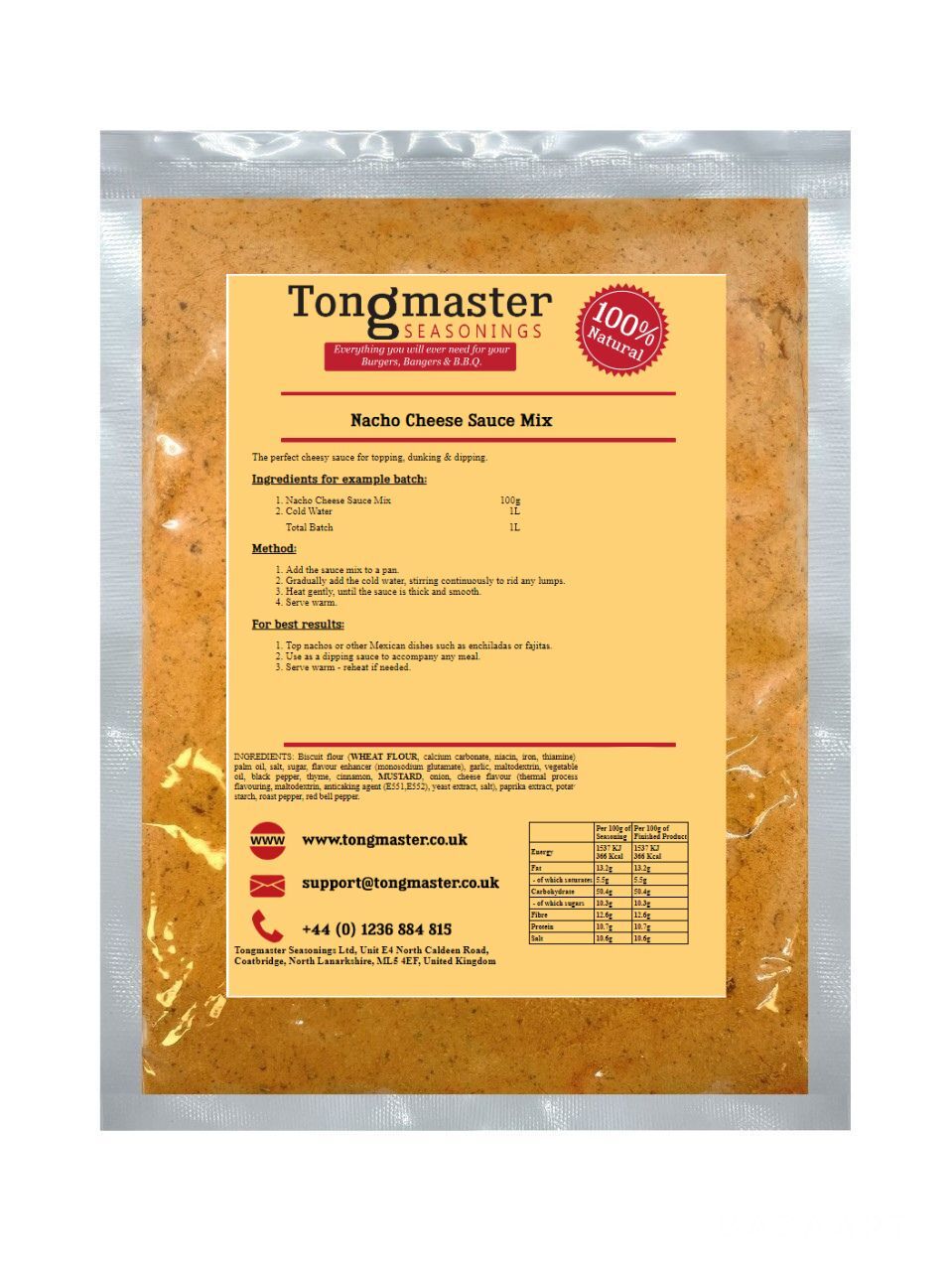 Nacho Cheese Sauce Mix - 500g