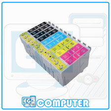 KIT 10 CARTUCCE PER EPSON WORKFORCE WF2530 WF2010W WF2510 WF2520 WF2540 WF2660