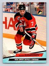 1992-93 Fleer Ultra #340 Alexei Kasatonov NHL  NJ Devils