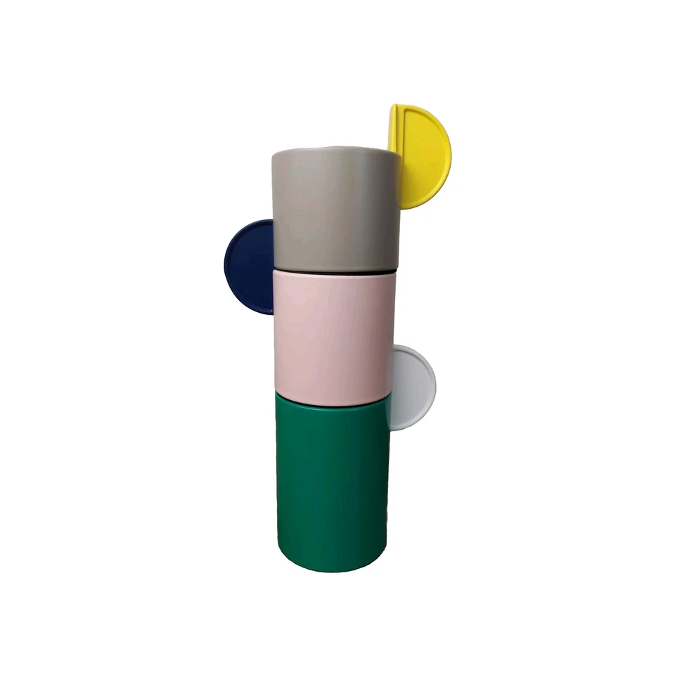 IKEA Candelabros Apilables Candelabro Tealight Juego de 3 Piezas Adelhet 2 en 1 Foto 2 de 4