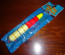 Betts Tackle Billy Boy Bobbers Slip Float #W406, 1"x6" Tubular Wood Weighted New