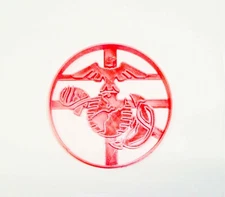 US MARINE CORPS ARMED FORCES MILITARY BRANCH SERVICES COOKIE CUTTER USA PR3419