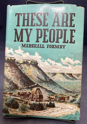 These Are My People, Marshall Formby, 1962 HB, G, Signed 1st Edition, 250317