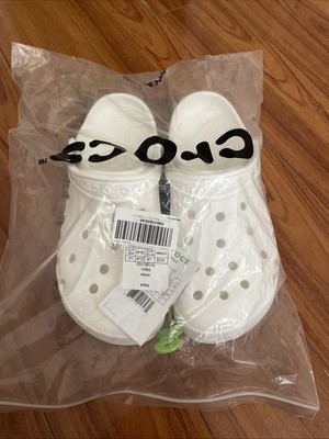 White Crocs