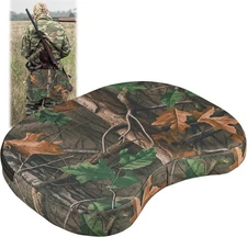 Hunting Camo Seat Cushion 16''x12''x2'' Portable Hunting Seat Pad Lightweight Wa