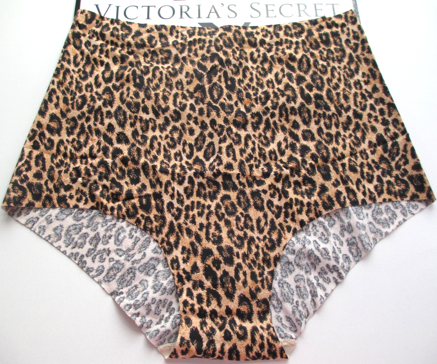 VICTORIA'S SECRET No Show High Waist Brief Panty VS Leopard S M L XL NWT