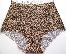 VICTORIA'S SECRET No Show High Waist Brief Panty VS Leopard S M L XL NWT