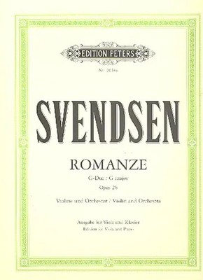 Johan Severin Svendsen | Romance G Op.26 | Deutsch | Edition Peters Green Series