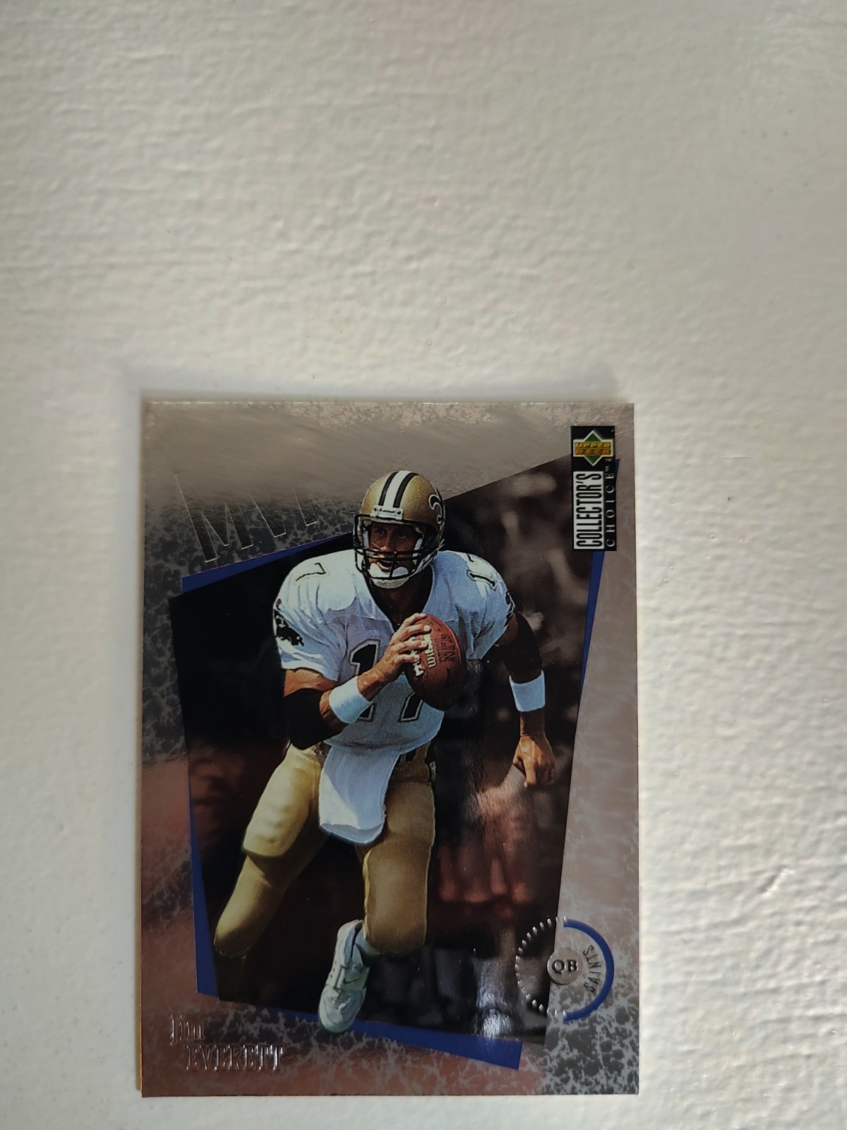 1996 Upper Deck Collectors Choice MVP Silver #M30 Jim Everett New Orlean Saints
