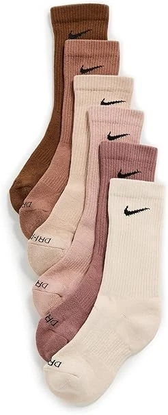 Nike Everyday Plus Cushioned Crew Training Socks 6-PACK Multi Color SX6897-904 L
Opens in a new wind
