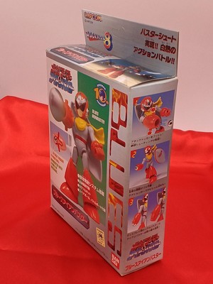 BANDAI Megaman 8 Blues Protoman Iron Buster Mega Armor Rockman