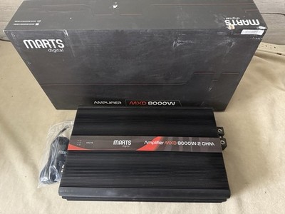 Marts Digital MXD8000W Mono 8000W RMS 2 Ohm Amplifier - PRV Brazil Style 8K Amp