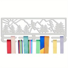 1set Sports Theme Iron Medal Hanger Holder Display Wall Rack