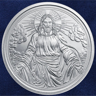 2026 1 oz GSM Silver Shield Christ is Coming .999 Silver Round