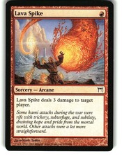 Magic the Gathering - Champions of Kamigawa Lava Spike 2004 178 Common