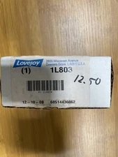 Lot of 3 New Lovejoy 1L803 S-Flex Couplings 1" Max RPM 7600