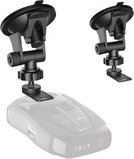 Super Radar Detector Mount,Car Windshield and Dashboard Suction Cup Bracket