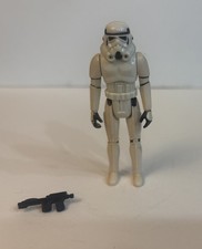 Star Wars Vintage Kenner Stormtrooper Action Figure & Blaster Rifle