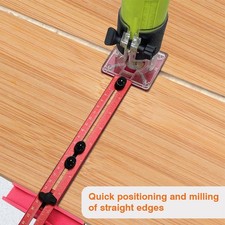 4 in 1 Router Circle Cutting Jig Tool for Woodworking Woodworker Drill Adjustabl