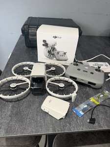 DJI Flip Ready to Fly Camera Drone Remote Controller Ultra Light 249g White