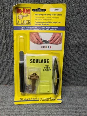Prime Line Key Pin Chart Prime-Line Re-Key Lock Kit, Schlage Type C, 5-Pin Tumbler Sets, Pre-cut ...