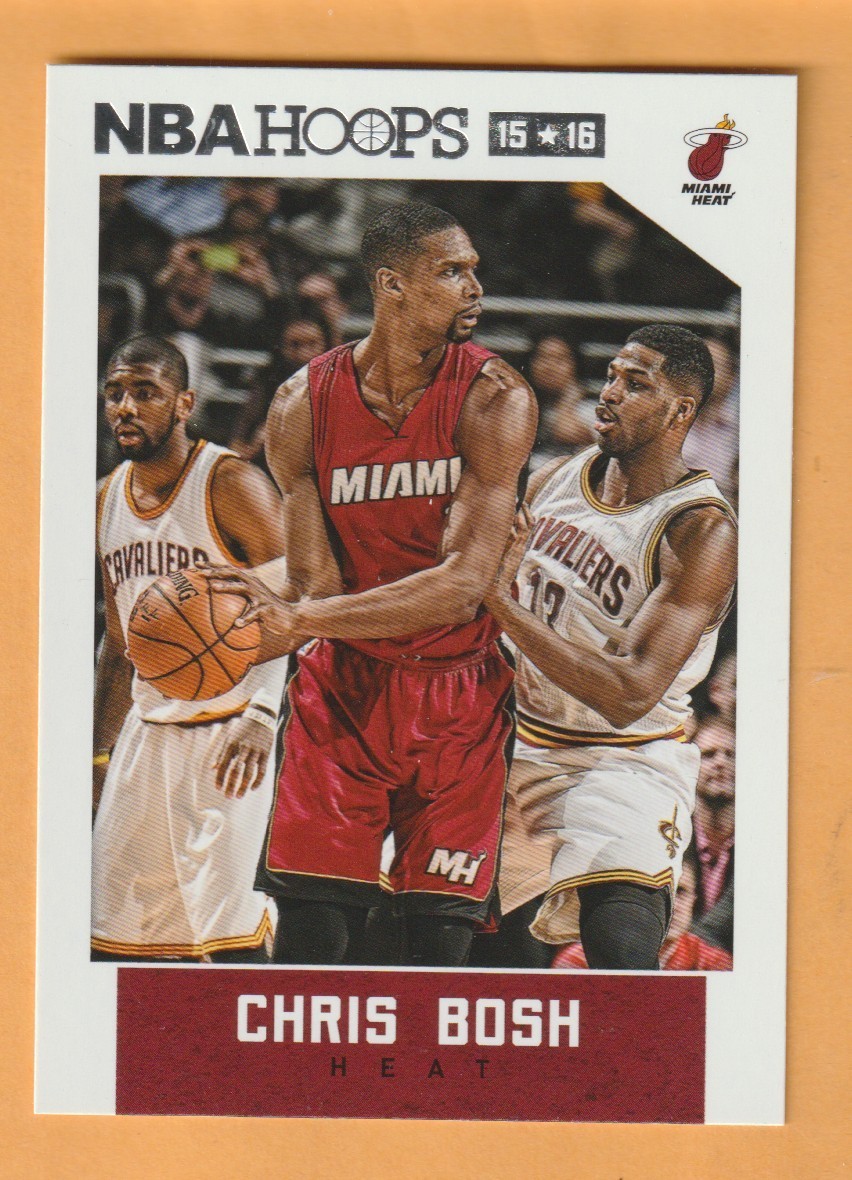 Chris Bosh Miami Heat 2015-16 Hoops #147 HOF Georgia Tech Yellow Jackets