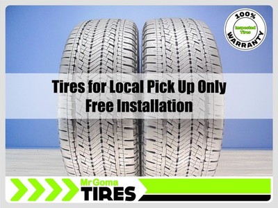 2 MICHELIN PRIMACY LTX LT275/50R24 USED TIRES 9.0/32 TREAD 121/118S 2755024