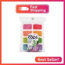 Perler Bright Colors Caps Bead Tray, 2000pcs