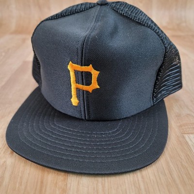 Vintage Pittsburgh Pirates Hat Cap Snap Back MLB Baseball Trucker