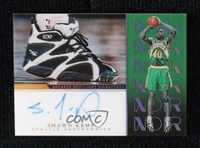 2022 Panini Noir Sneaker Spotlight Signatures 75/99 Shawn Kemp #SSS-SKE Auto k4s