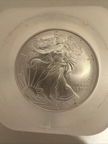 2010 AMERICAN SILVER EAGLE BU Roll of 20.