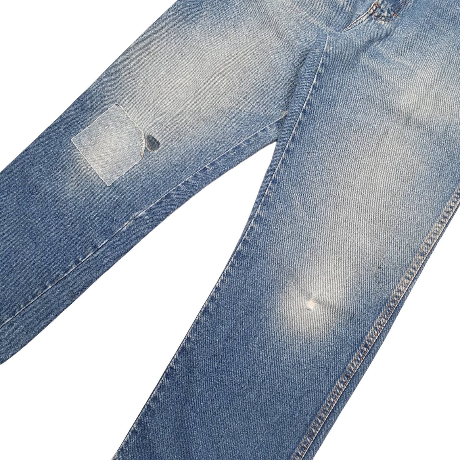 DICKIES Regular Jeans Straight Fit Blue Denim Trousers Mens W36 L30 image 3
