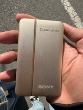 Sony CyberShot DSC-TX66 Digital Camera 5x Optical Zoom 18.2MP Gold Fast shipping