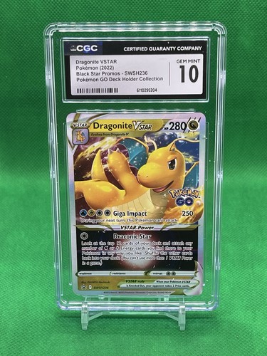 Dragonite VSTAR graded CGC 10 for sale on eBay