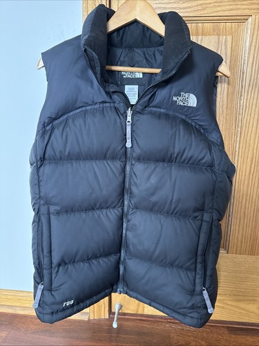 The North Face 700 Down Puffer Vest Black Women's Size Large
