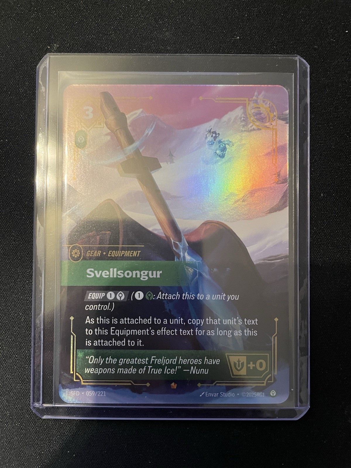 Svellsongur (Foil) 059/221 - Riftbound Spiritforged NM