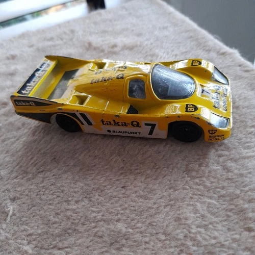 Corgi Porsche 956 Toy Sports Racing Car Vintage 1985 Diecast Model