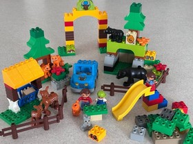 Lego Duplo TRAIN - lot of RAILS - SWITCH - LEVEL CROSSING - parts VGC