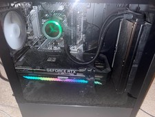 Gaming PC RTX 3060 Ti I7-11700F 16GB DDR4 1TB SSD Full RGB Black Case