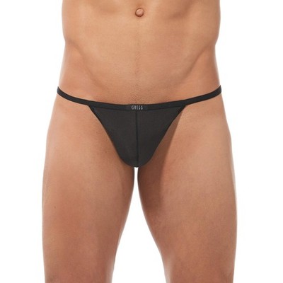Gregg Homme Torridz String schwarz Herren Tanga Unterwäsche durchsichtiger Beutel