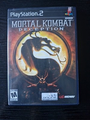 Mortal Kombat Deception für Sony Playstation 2 (NTSC) FUNKTIONIERT NICHT AUF EUROPA KONSOLE
