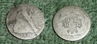 RFM 39208 Silver Liberty Seated Dime 1891 About Good - Good Condition