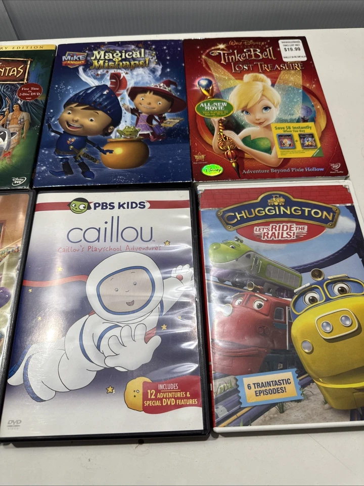 DVD Collection Children’s Movies 8 DVDs Lot Great Condition Free Shipping - Image 3 of 3