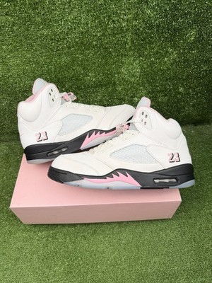 Size 10.5 - Air Jordan 5 Retro Medium Soft Pink | eBay