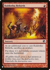 Kuldotha Rebirth - The List Light Play, English Magic the Gathering MTG The List
