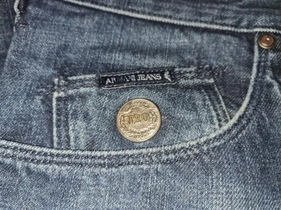Armani Jeans J20 Extra Slim W:34 / L:34 Herren Hose Denim Dunkel Blau Verwaschen - Bild 1 von 4
