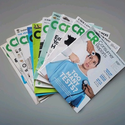 Lot of 11 Consumer Reports Magazines 2018/2019 Almost Full Year Set