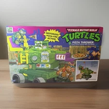 Teenage Mutant Ninja Turtles Pizza Thrower Vehicle TMNT New In Box 2024 Classic