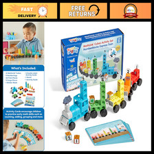 Image of Numberblocks Express Train MathLink Cubes Set - Preschool Counting & Learning To