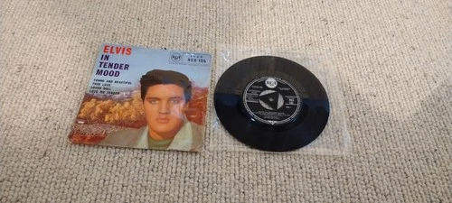 ELVIS PRESLEY - EP - IN TENDER MOOD - RCA - UK - RCX 135 - ROCK - 1959